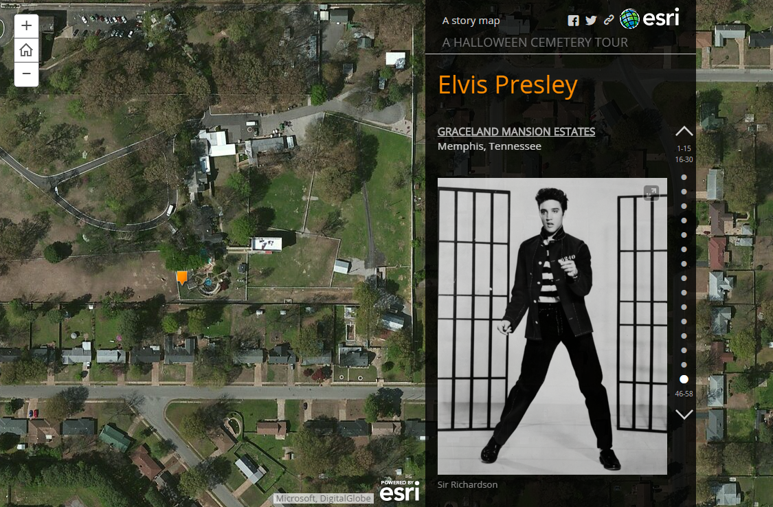 45. エルビス・プレスリー（テネシー）