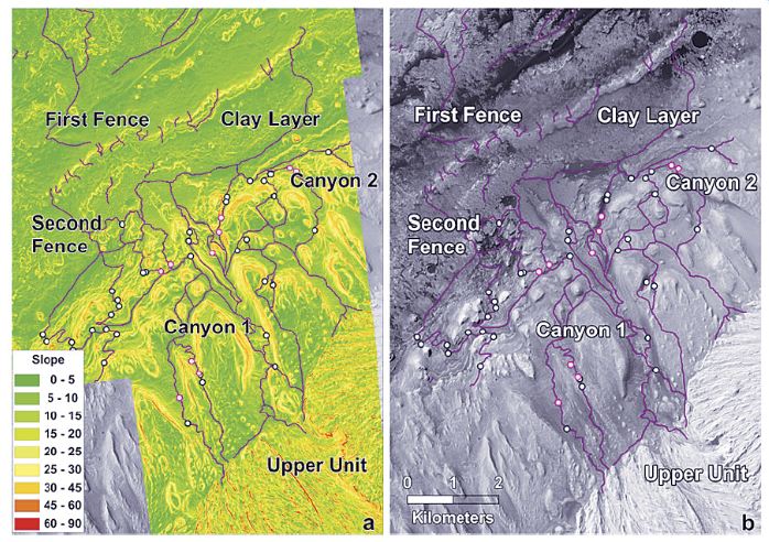 岩石密度マップなど