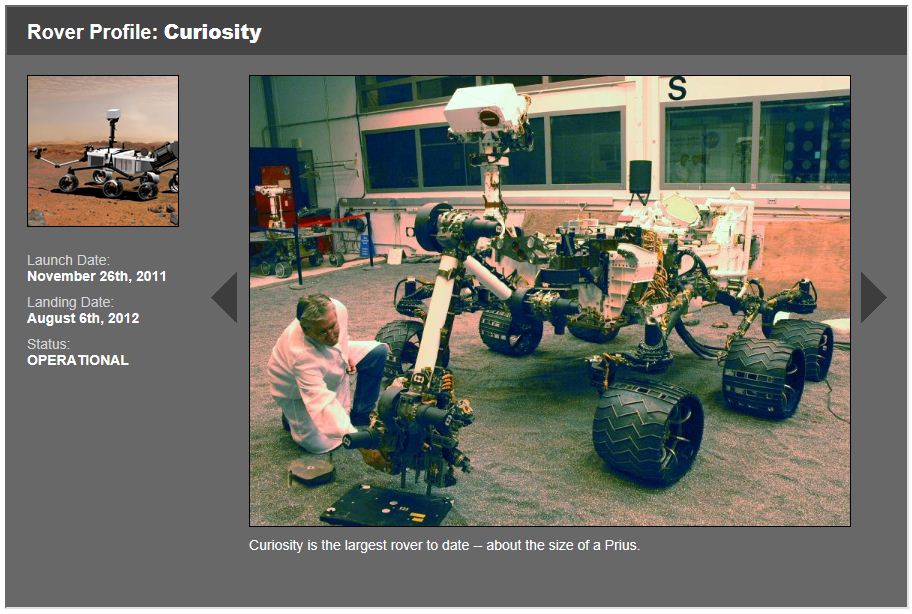 火星科学研究探査機の探査活動