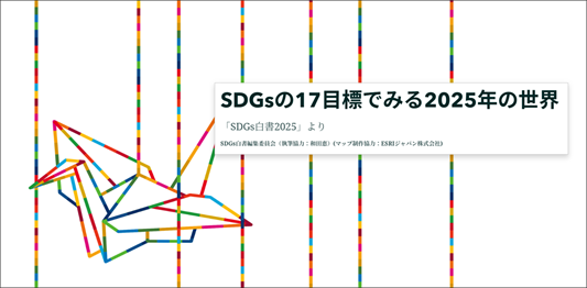 SDGsの17目標でみる2025年の世界の表紙